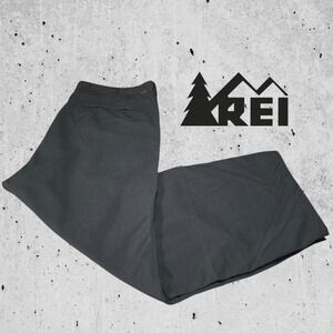 REI Co-op Men's Nylon Lightweight Outdoor Hiking Travel Pants SPF 50 Green 42x28